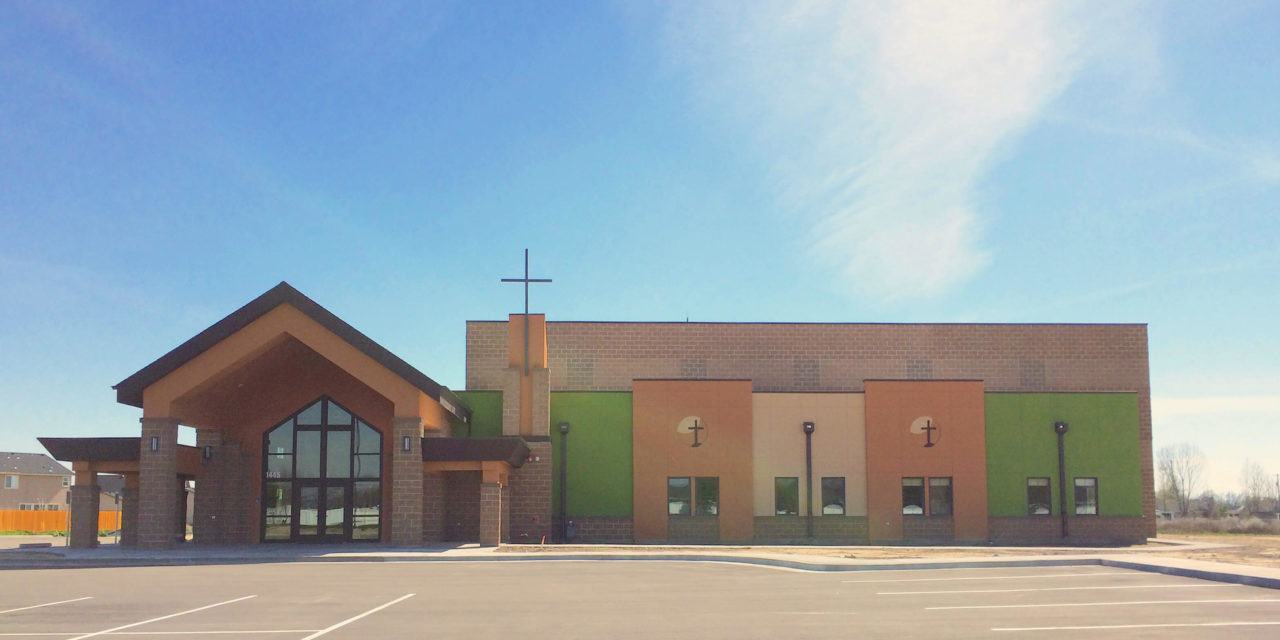 Idaho worship and community center | church architecture church design | Mountain West Architects