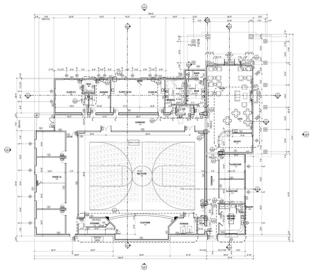 Idaho worship and community center | church architecture church design | Mountain West Architects