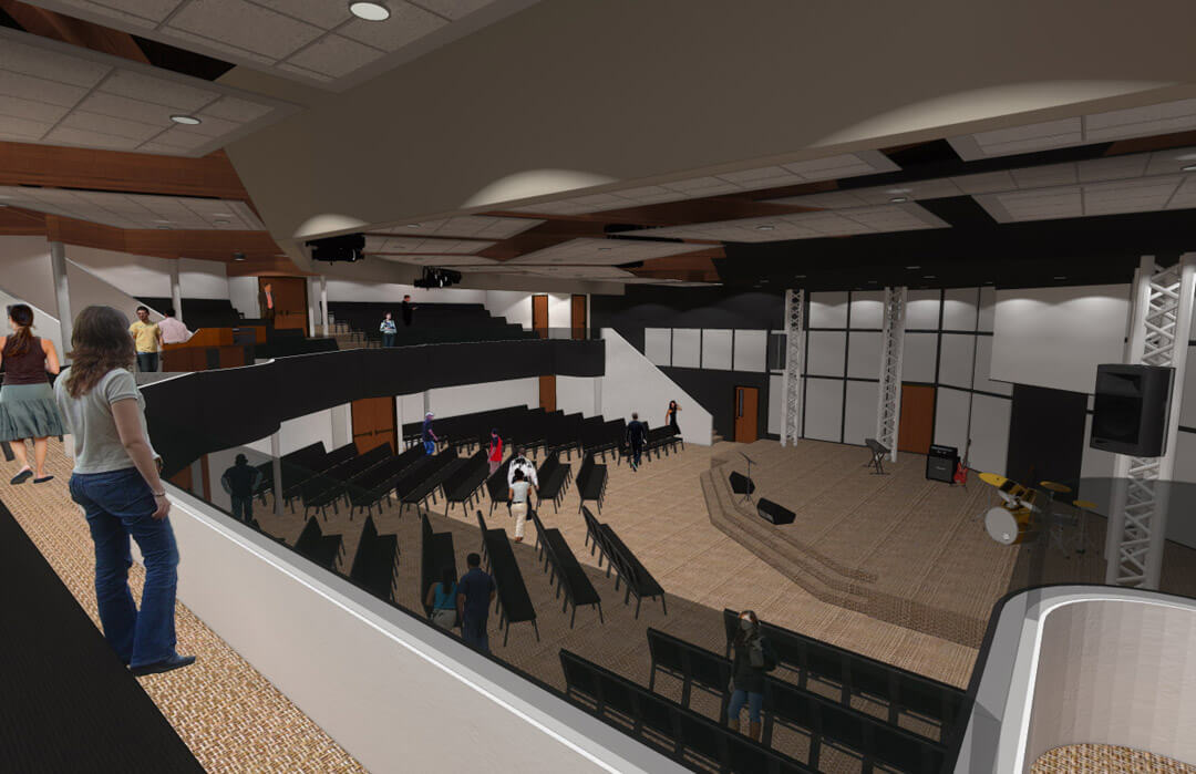 Life Church, West Valley City, Utah, Mountain West Architects, Renovation, Worship Center