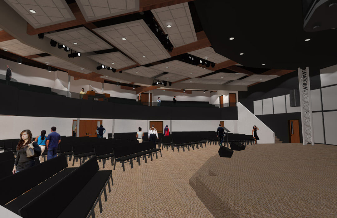 Life Church, West Valley City, Utah, Mountain West Architects, Renovation, Worship Center