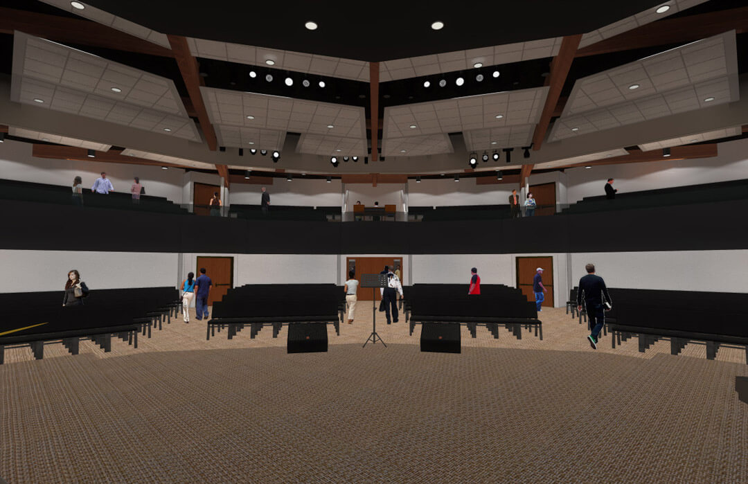 Life Church, West Valley City, Utah, Mountain West Architects, Renovation, Worship Center