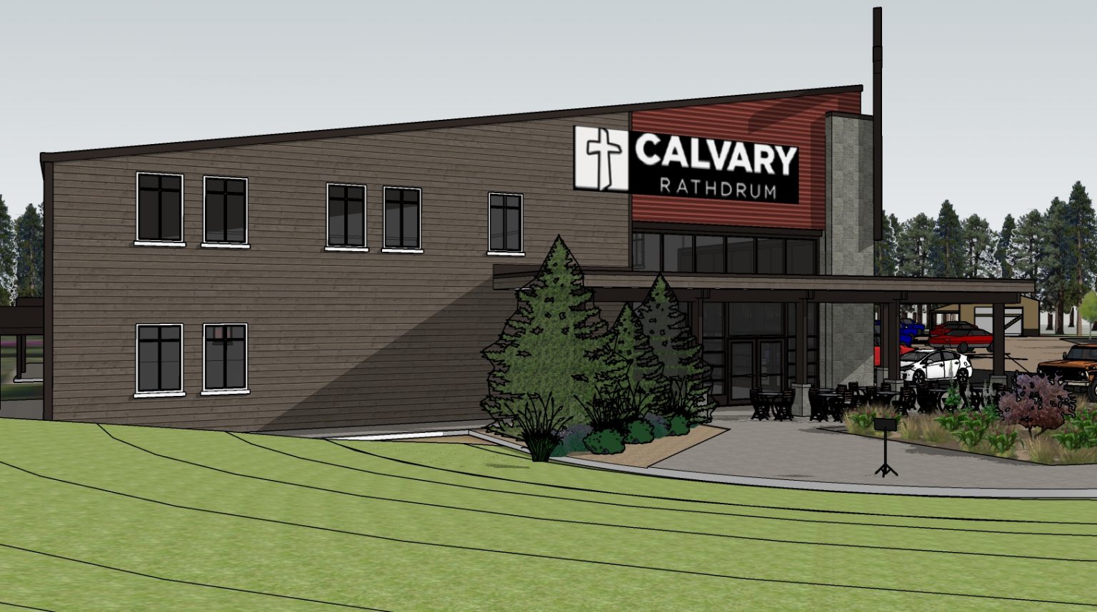 Calvary Rathdrum Rathdrum, ID Mountain West Architecture